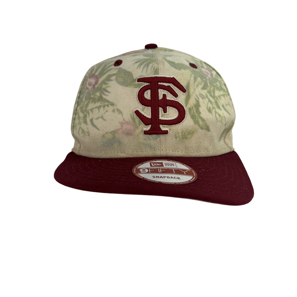 Florida State Seminoles Hat Cap Snap Back Floral NCAA Baseball New Era
